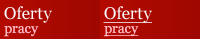 Oferty pracy